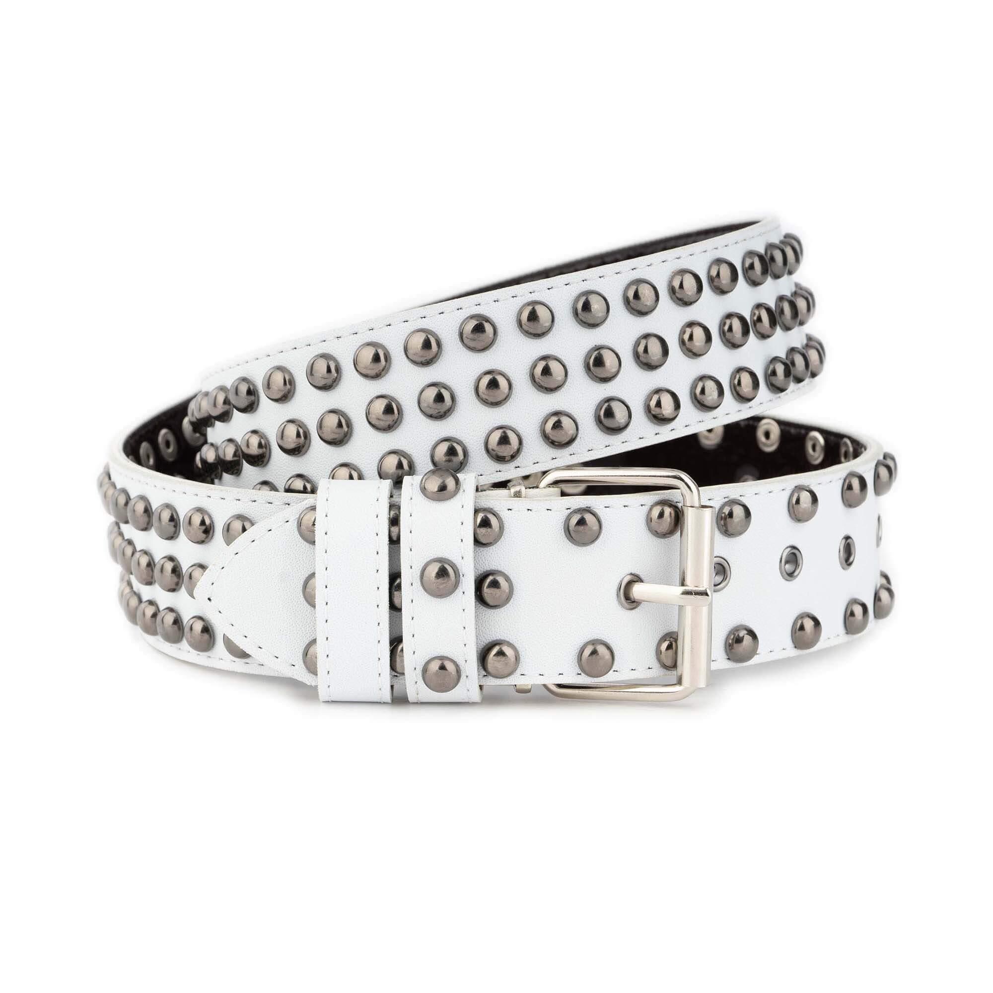 NWT‎ 8 other reasons revolve white studded belt Rock Revival Glitz Leather Belt - Women main image 4