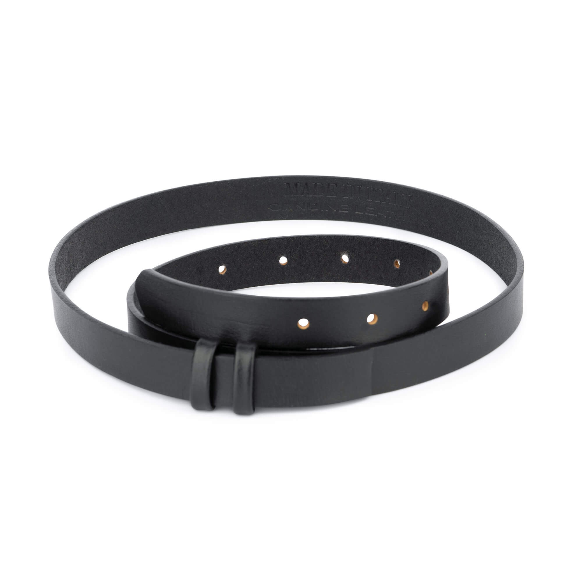 Thin Belt Leather Strap 20 mm Leather Belt Straps Belt Etsy