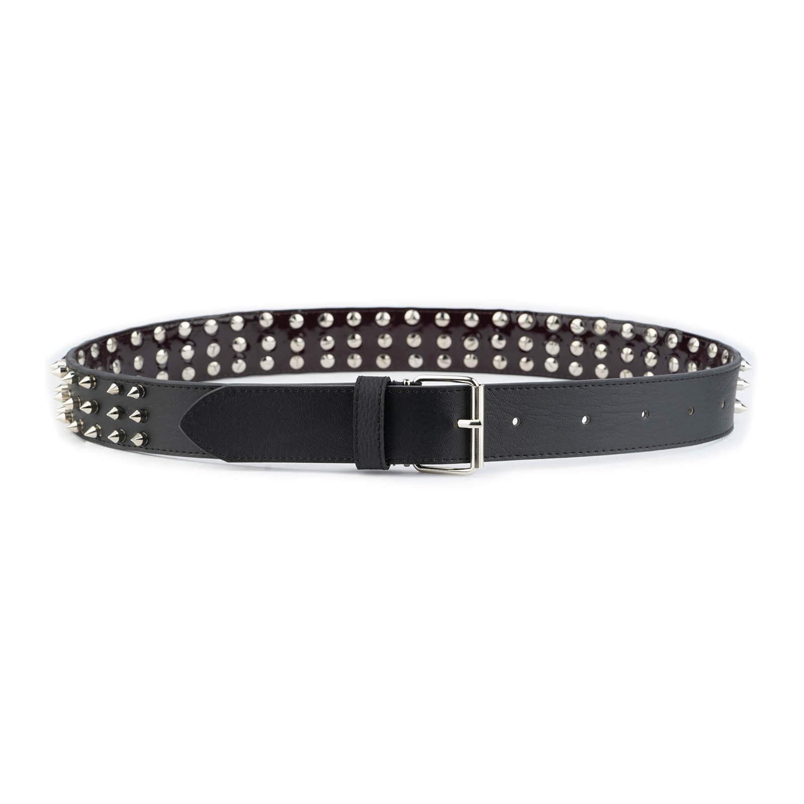 NWT Miaou Trois Black Vegan Leather Belt (Sz L/XL) Women main image 3