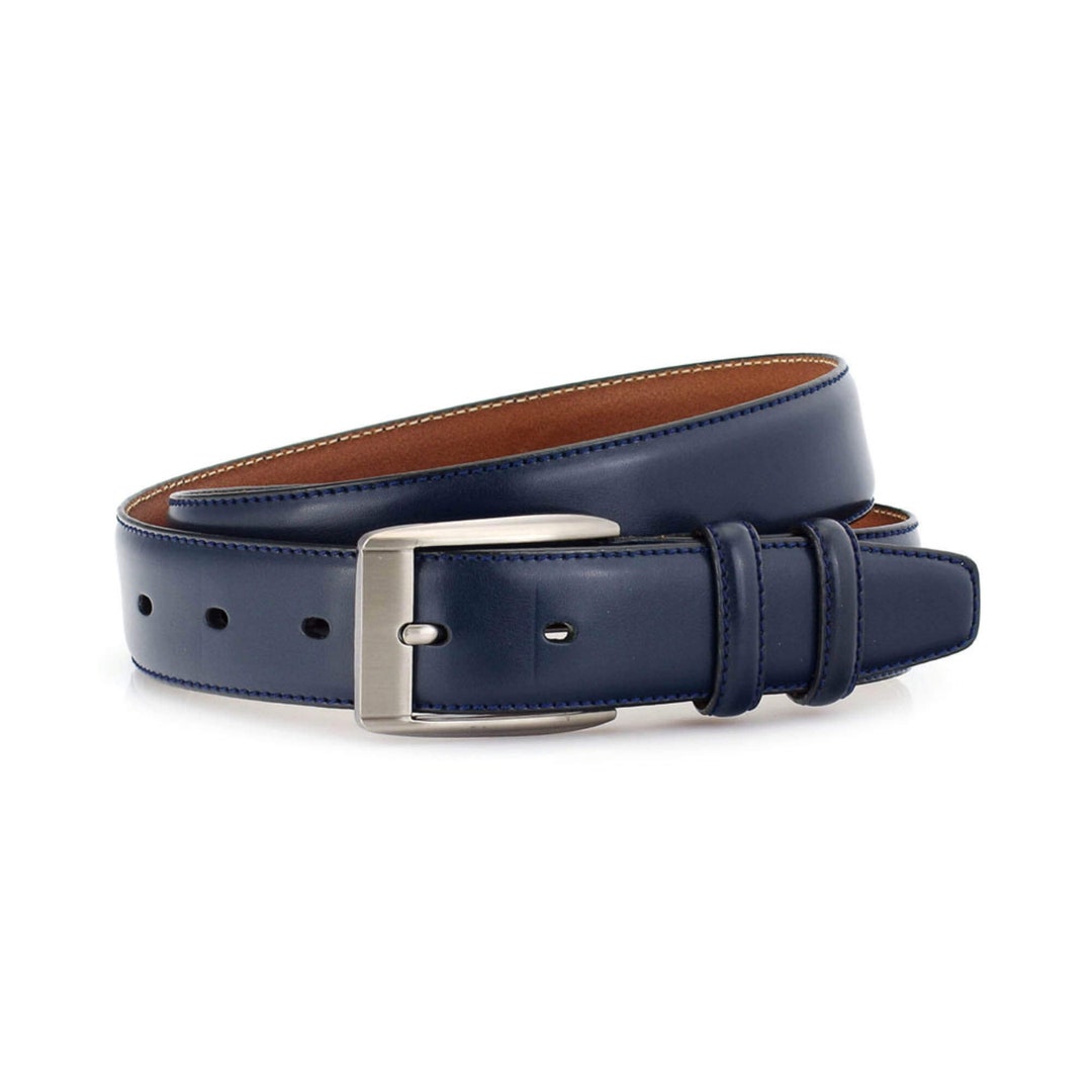 Henri Bendel Navy Leather Belt with Silver Accents henri bendel Belts for Women on Sale up to 90% Off: Poshmark main image 2