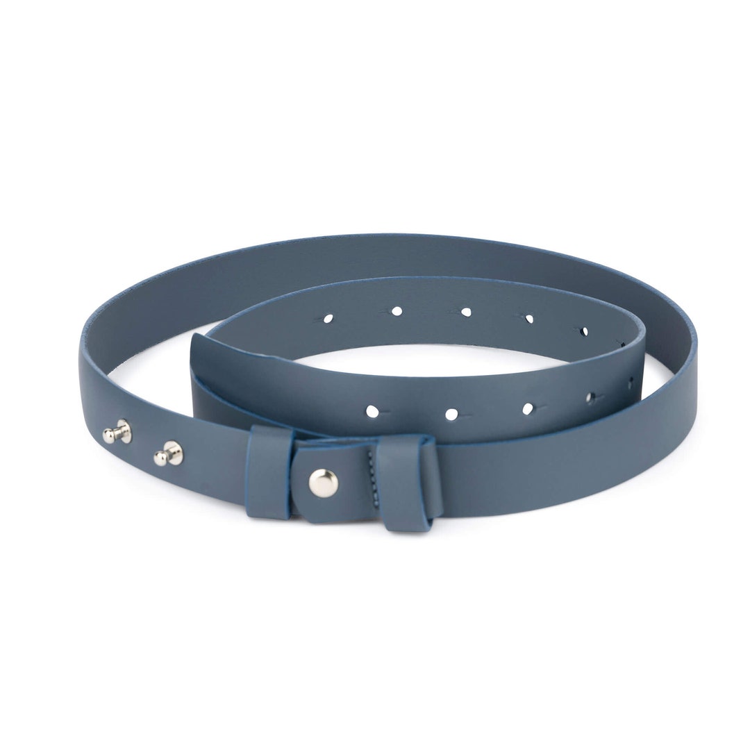Navy Belt Womens High Waist Belt for Dresses Leather Dress Belt Dressy