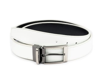 Emo Belt Spiked 3 Row Black Wide Vegan Leather Mens Thick Belt for