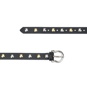 Womens Studded Belt Black Gold Studded Belt Studded - Etsy