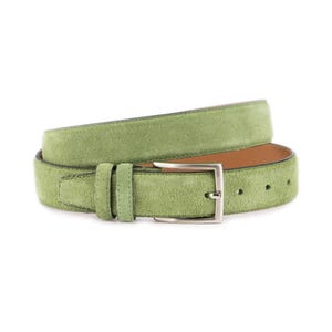 Green Suede Belt - Etsy display picture 3