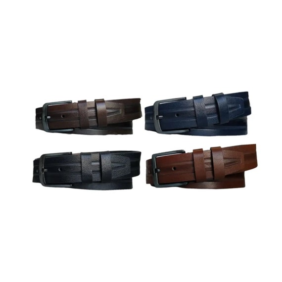 Casual Male Belt 4 Piece Gift Set Extra Wide 4.5 Cm Gents  display picture 1