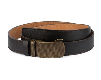 Cinturones De Trinquete Para Hombre, Hebilla
