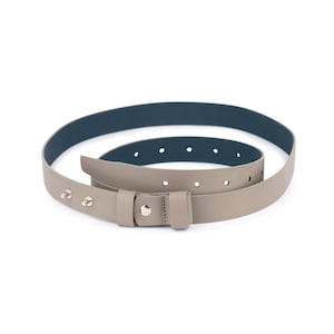 Cinto cinza feminino - Cinto cinza feminino - Cintos femininos sem fivelas - Cinto cinza feminino - Cinto sem fivela - Cinto da moda para vestidos