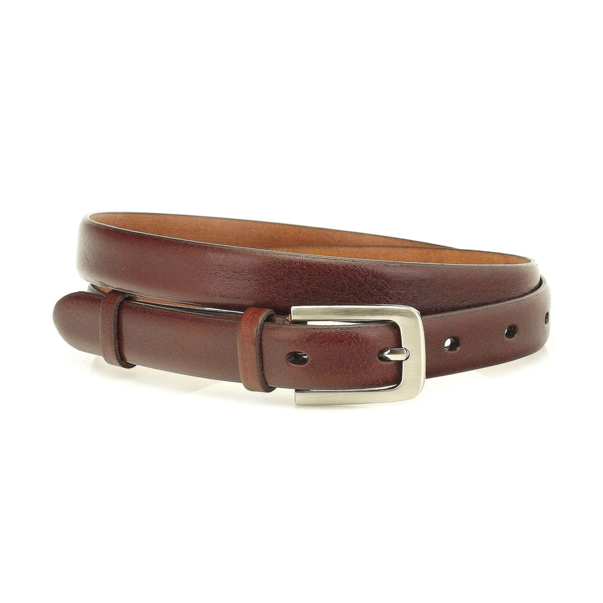 Beige suède riem met goudkleurige gesp - Dames