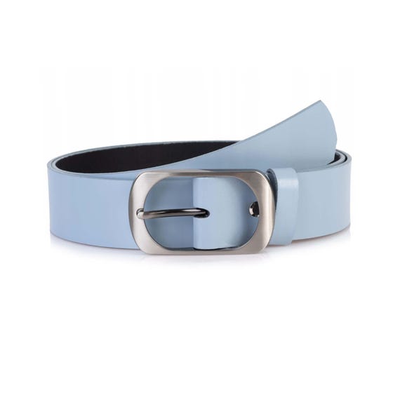 ベルト Belt - By Far - Leather - Blue BY FAR Belts for Women | Online Sale up to 75% off | Lyst