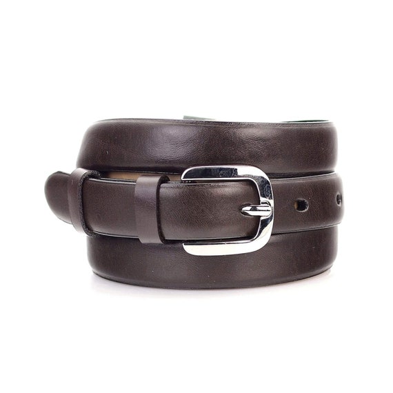 Women’s belt. Genuine leather.dark brown. Walker Women main image 3
