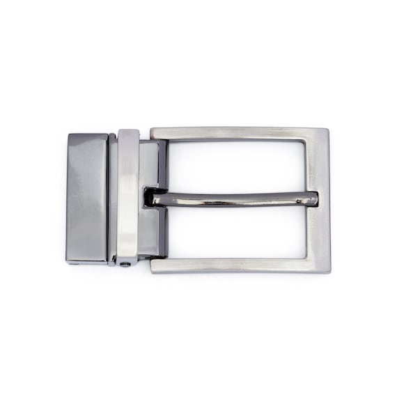 Replacement Belt Buckle Mens Silver 1 1/8 inch