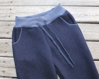 Walkpants women's navy blue