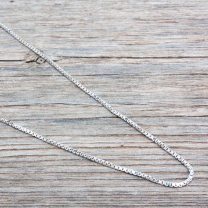 Model Veneta chain necklace in silver 925 - Assorted Lengths