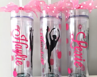 Dance Teacher Gift,  Dance Team Tumbler, Personalized Tumbler for Ballet Dancer, Dance Teacher Gift,  Gift for Dancer
