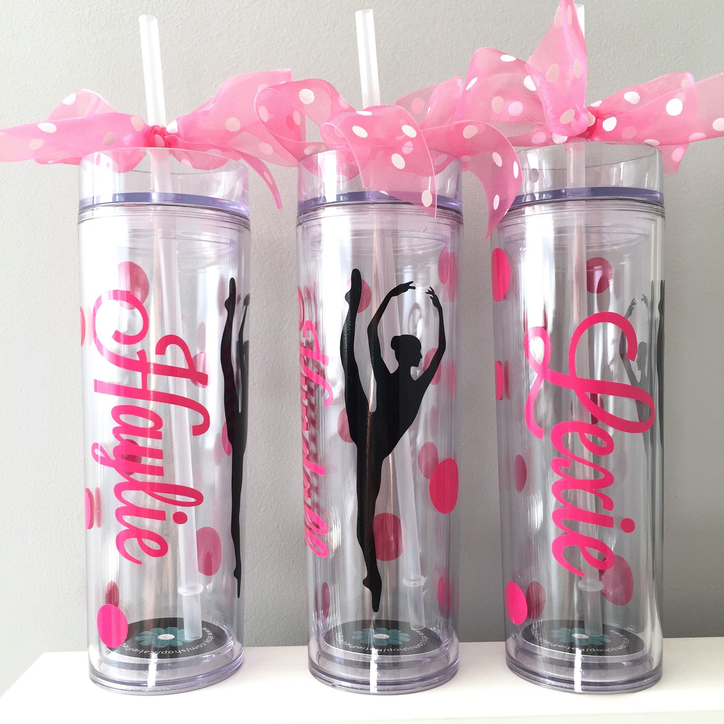 Dancer Recital Gift Dance Team Personalized Tumbler for Etsy