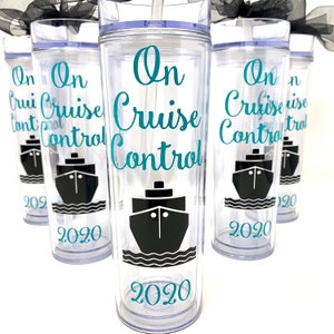 Custom Cruise Cups - Personalized Cruise Tumblers, Vacation Cruise Trip Cups - Girls Cruise Trip, Birthday Cruise