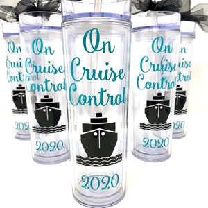 Custom Cruise Cups - Personalized Cruise Tumblers, Vacation Cruise Trip Cups - Girls Cruise Trip, Birthday Cruise