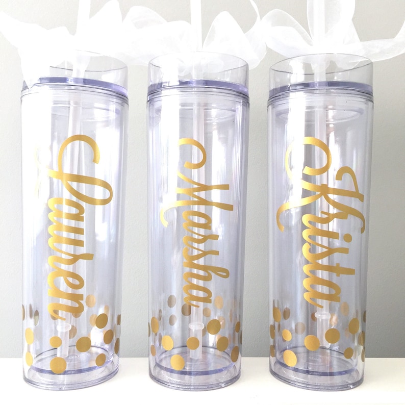 Personalized Tumblers Cups With Name Gold Tumblers Etsy