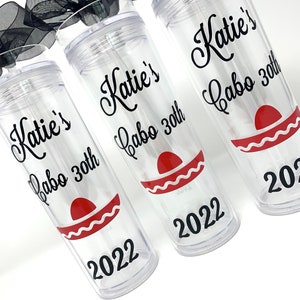 Mexico Trip Tumbler, Girls Trip Personalized Tumbler, Cabo Trip Tumbler, Girls Birthday Tumbler