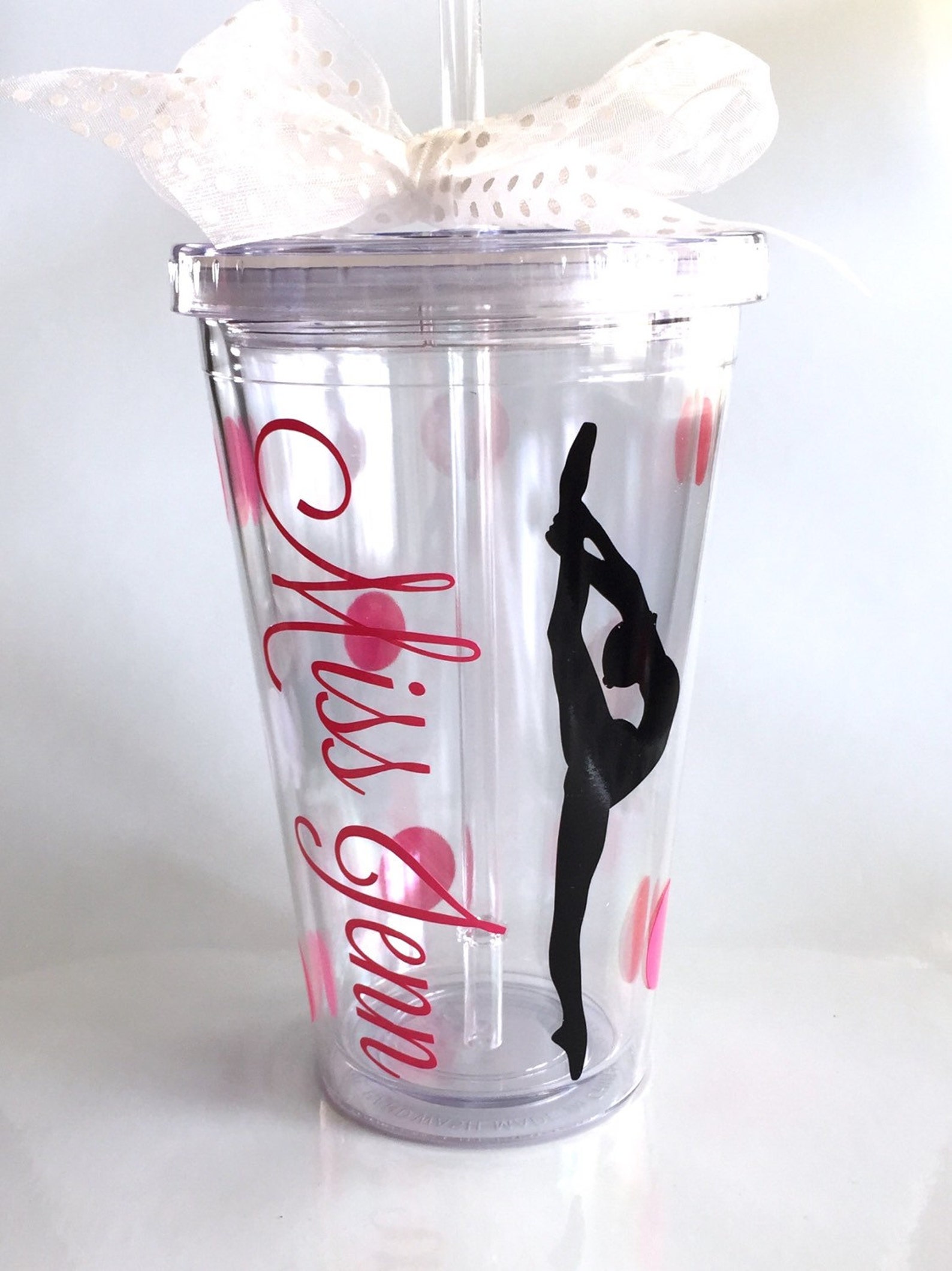 Dance Teacher Gift Personalized Tumbler for Team Recital Etsy