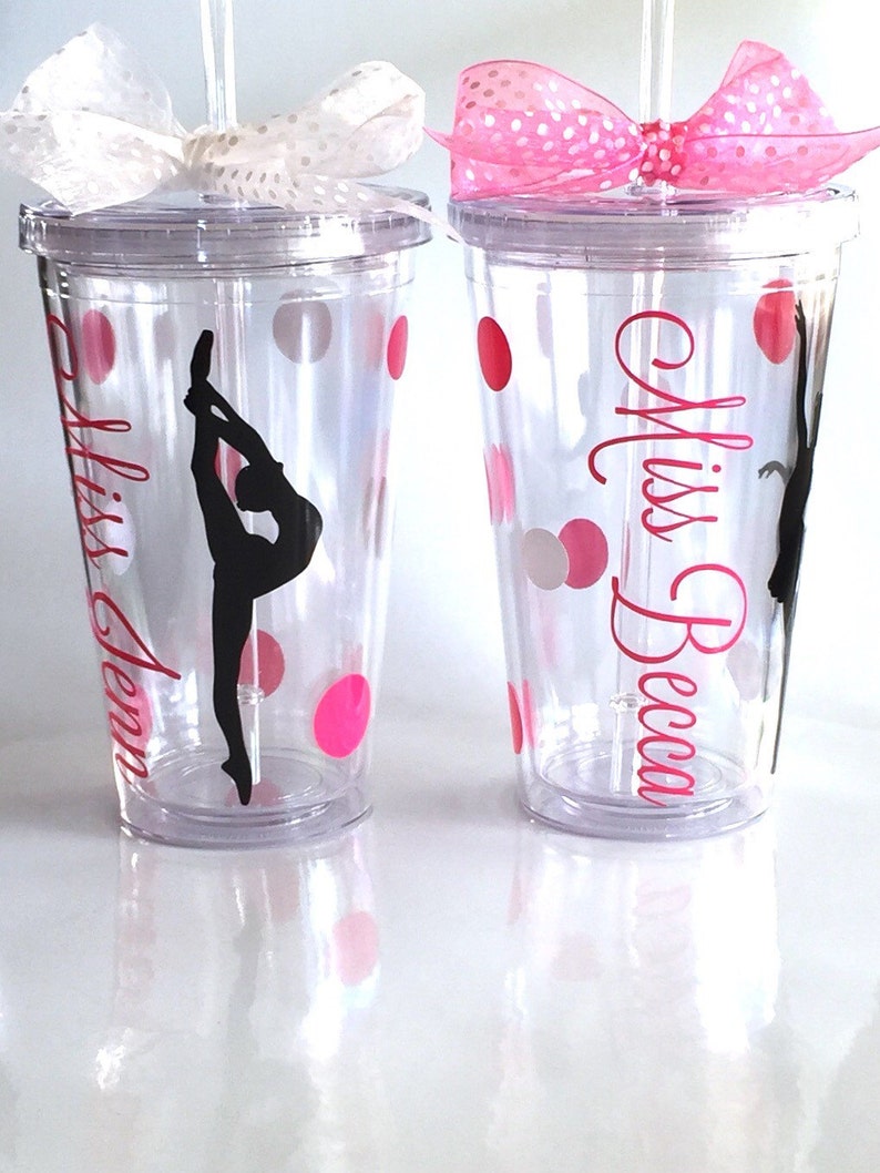 Dance Teacher Gift Personalized Tumbler for Team Recital Etsy