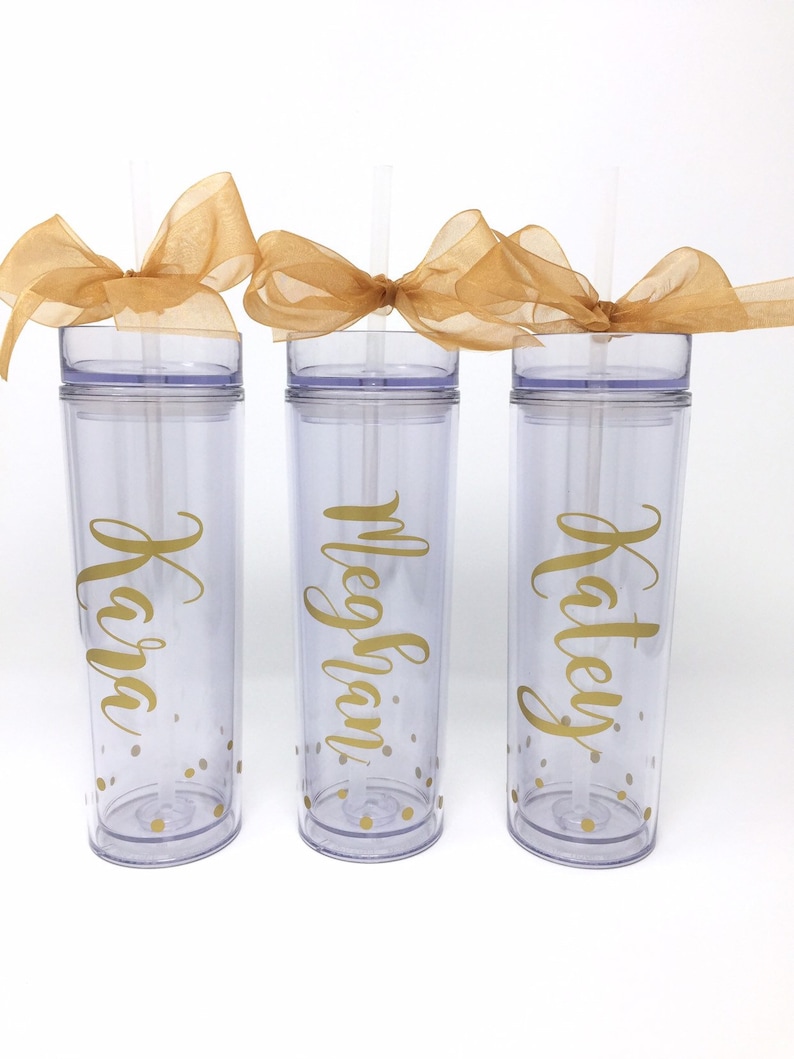 Personalized Tumblers Cups With Name Gold Tumblers Etsy