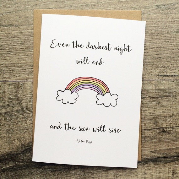 Carte De Voeux Faite A La Main Fausse Couche Perte De Bebe Etsy Canada