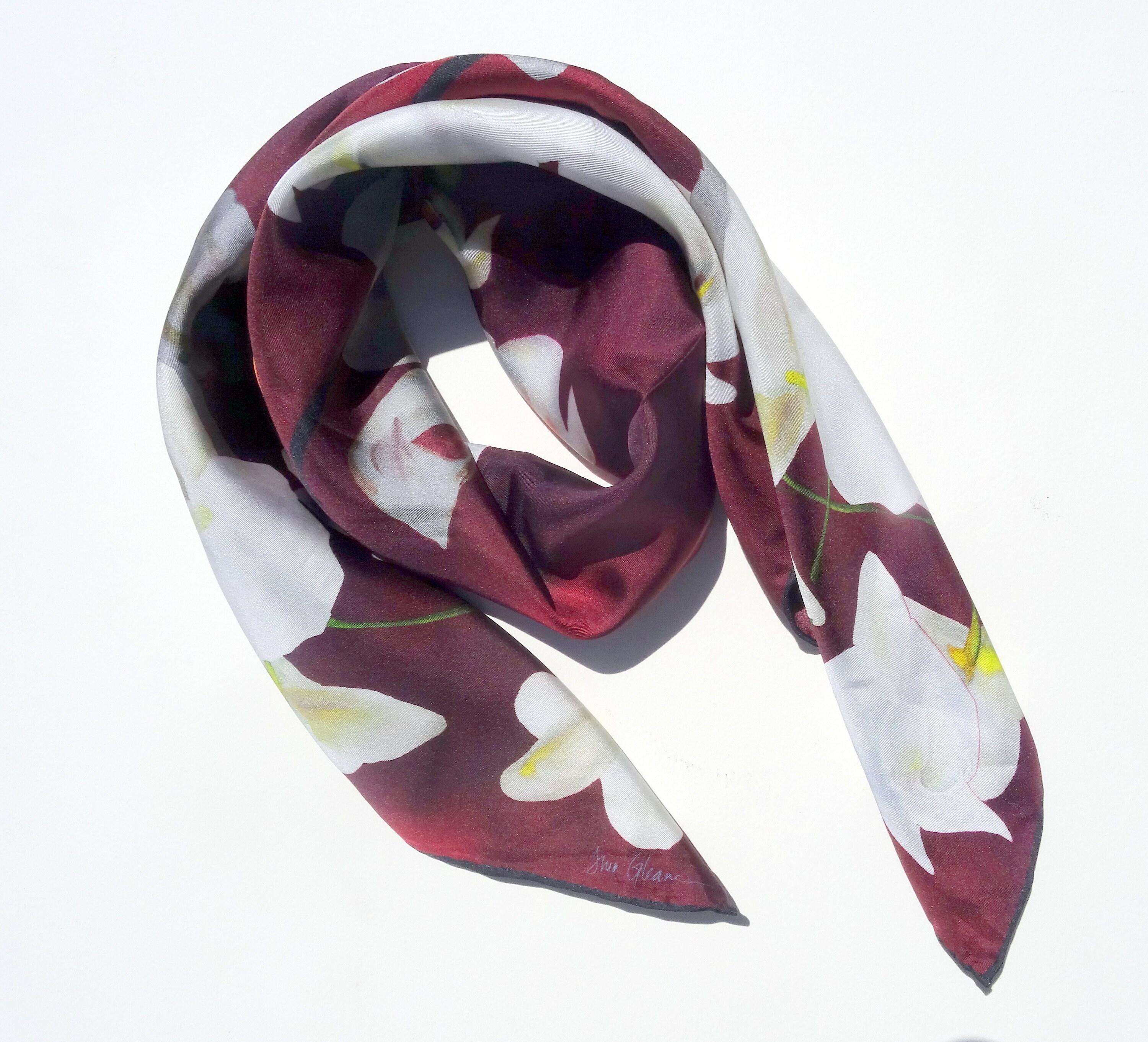 Foulard rodéo navy 100 % coton - Maison Lecomte Flament