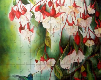 Adult Jigsaw Puzzle - Abstract Cala Lily  Jigsaw Puzzle - Nature Lover Puzzle - Game -120 Pieces