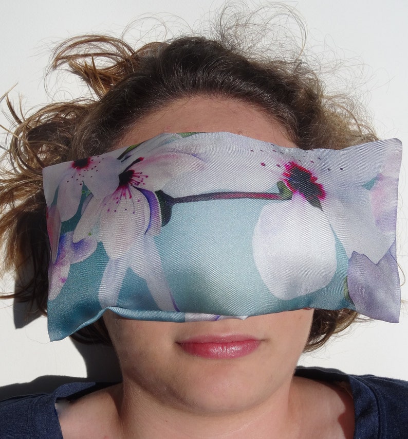 Relaxation Eye Pillow Aromatherapy Eye Mask Pillows Silk Etsy