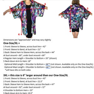 Beige Silk Jacket Silk Kimono Mother of the Bride Silk Duster Sheer Lingerie Plus Clothing Bild 8
