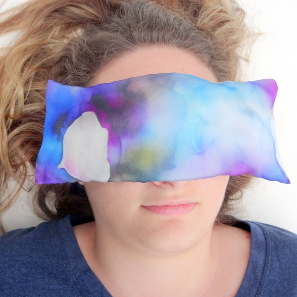 Relaxation Eye Pillow - Aromatherapy Eye Mask Pillows - Silk Eye Pillow - Sleep Mask - Self Care