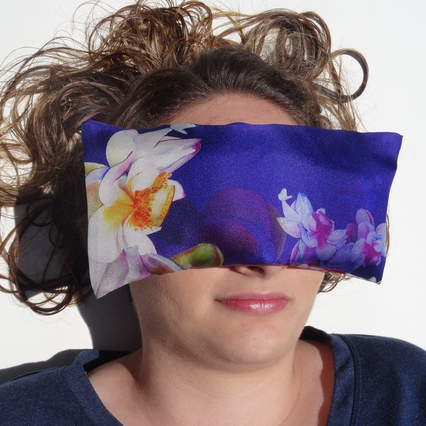 Relaxation Eye Pillow - Aromatherapy Eye Mask Pillows - Silk Eye Pillow - Sleep Mask - Self Care