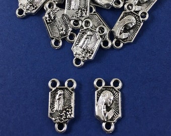 Rosary Centerpiece, Holy Medal, Wholesale, Rosary parts, 20 pcs, Rosary Connector, rosary charms, rosary component, rosary supply, catholic