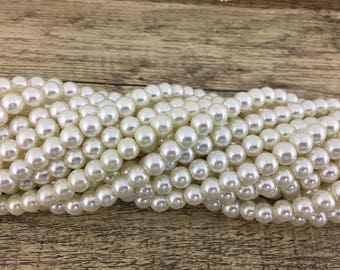 4mm Pearls Etsy
