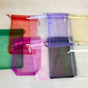 Organza Bags, 50 pc Wholesale Organza bags, Gift Bags, Gift Pouches, Organza pouches wholesale, Wedding gift bags, Party Favor Bags, Canada