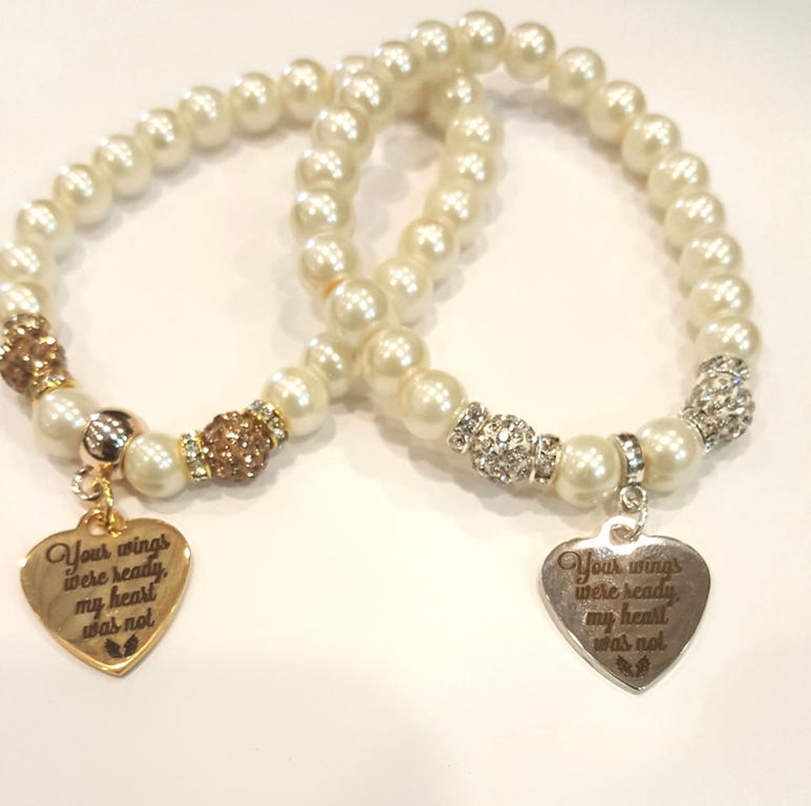 Perlen Memory Armband Spruch auf Edelstahl Charm Deine Etsy