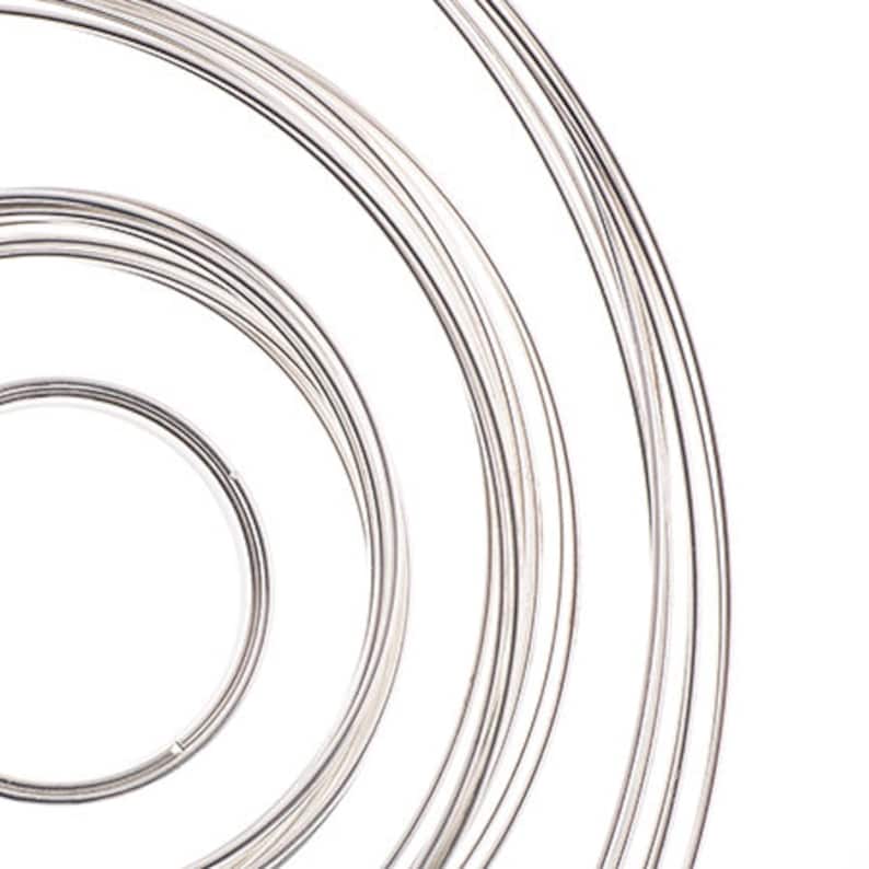 Beadalon Memory Wire Kit .50oz Silver Canadian Bulk Buy Assorted Sizes
