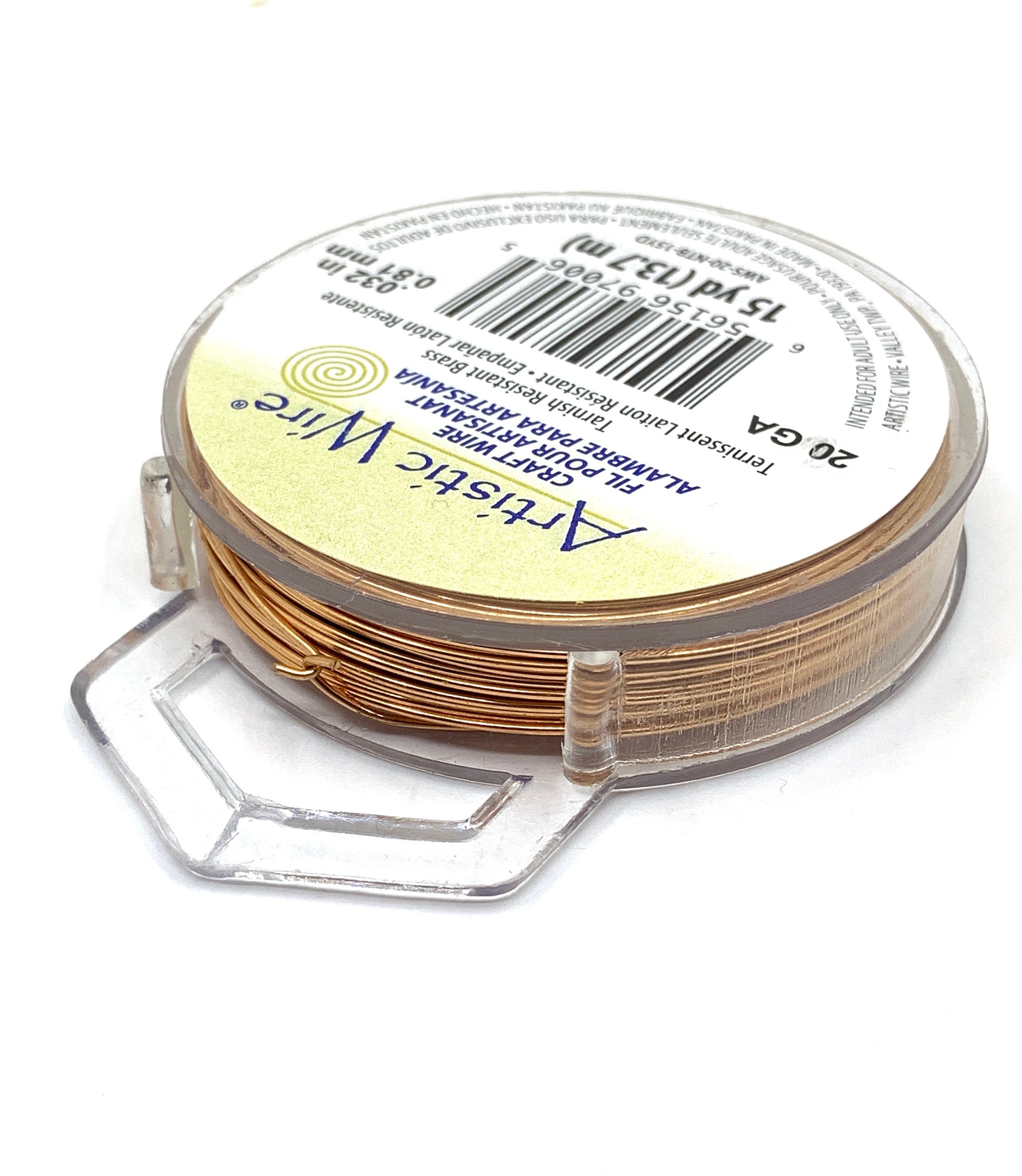 Wholesale BENECREAT 24Gauge(0.5mm) Tarnish Resistant Light Gold Wire  Jewellery Making Copper Wire 