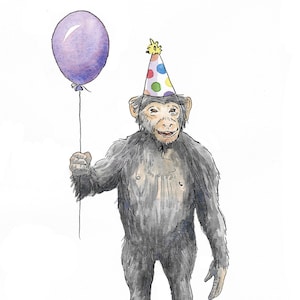 Greeting Card Year of the Monkey