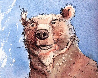 Bear?! Limited Edition Archival Art Print
