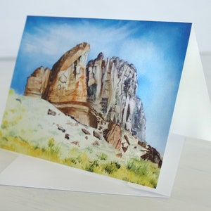 Fort Rock greeting card