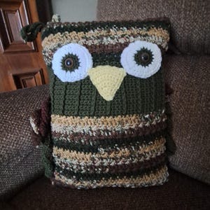 owl pillow