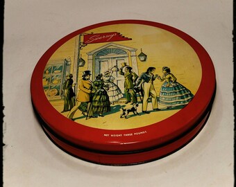 Collectible Swerseys Chocolate Tin/ Kosher Foods Tin/ Huyler's Candy Co/Kitchen Decor/Storage Tin/Gift Tin/Best Gift Idea / F1496