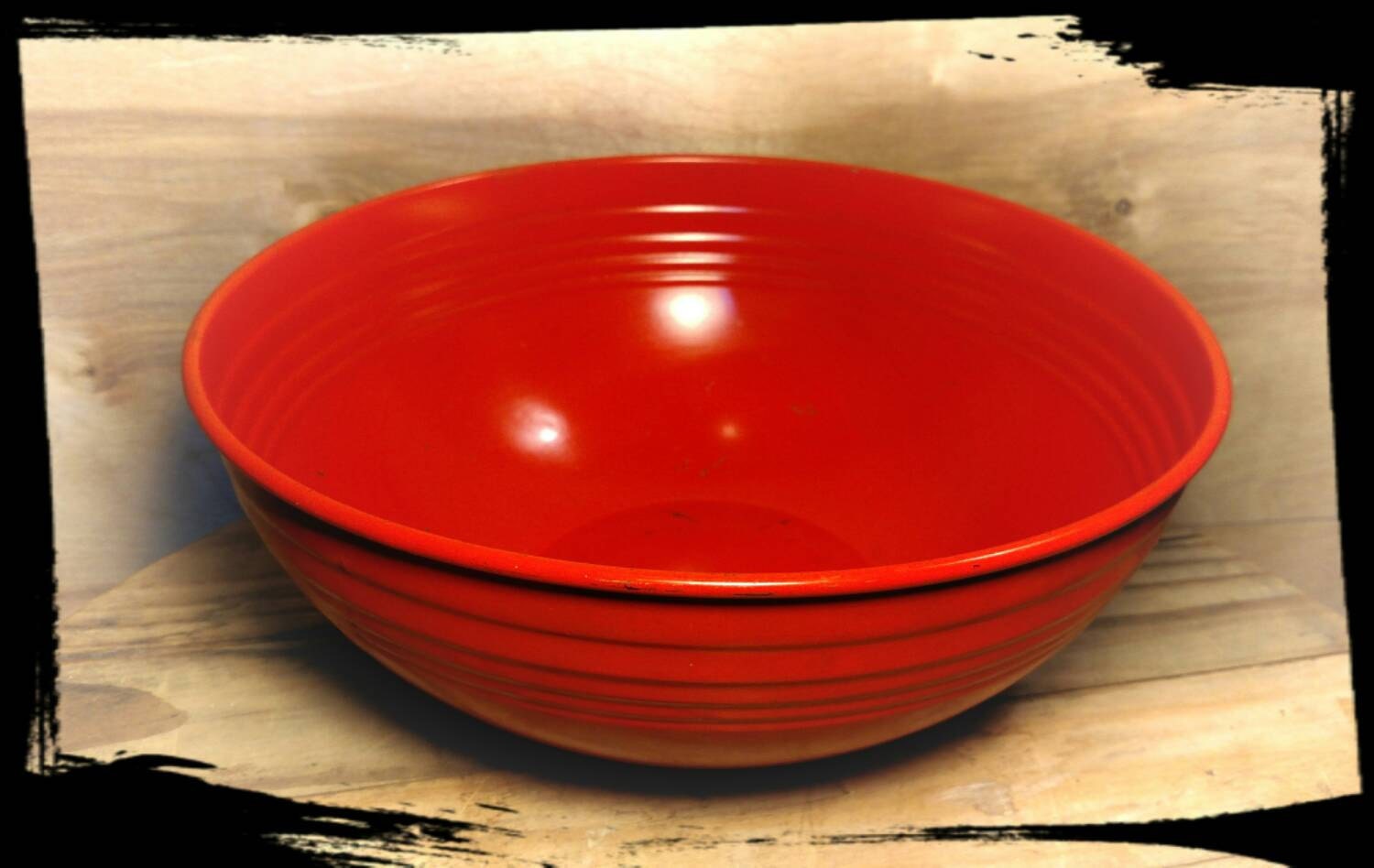 Vintage Metal Mixing Bowl / Orange Mixing Bowl / Primitive Kitchen ... Vintage Metal Mixing Bowl / Orange Mixing Bowl / Primitive Kitchen ...