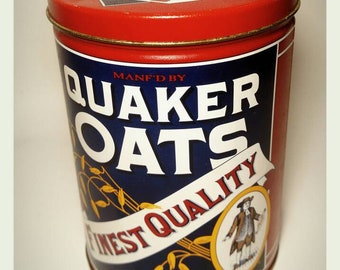 Collectible Quaker Oats /Tin F1970