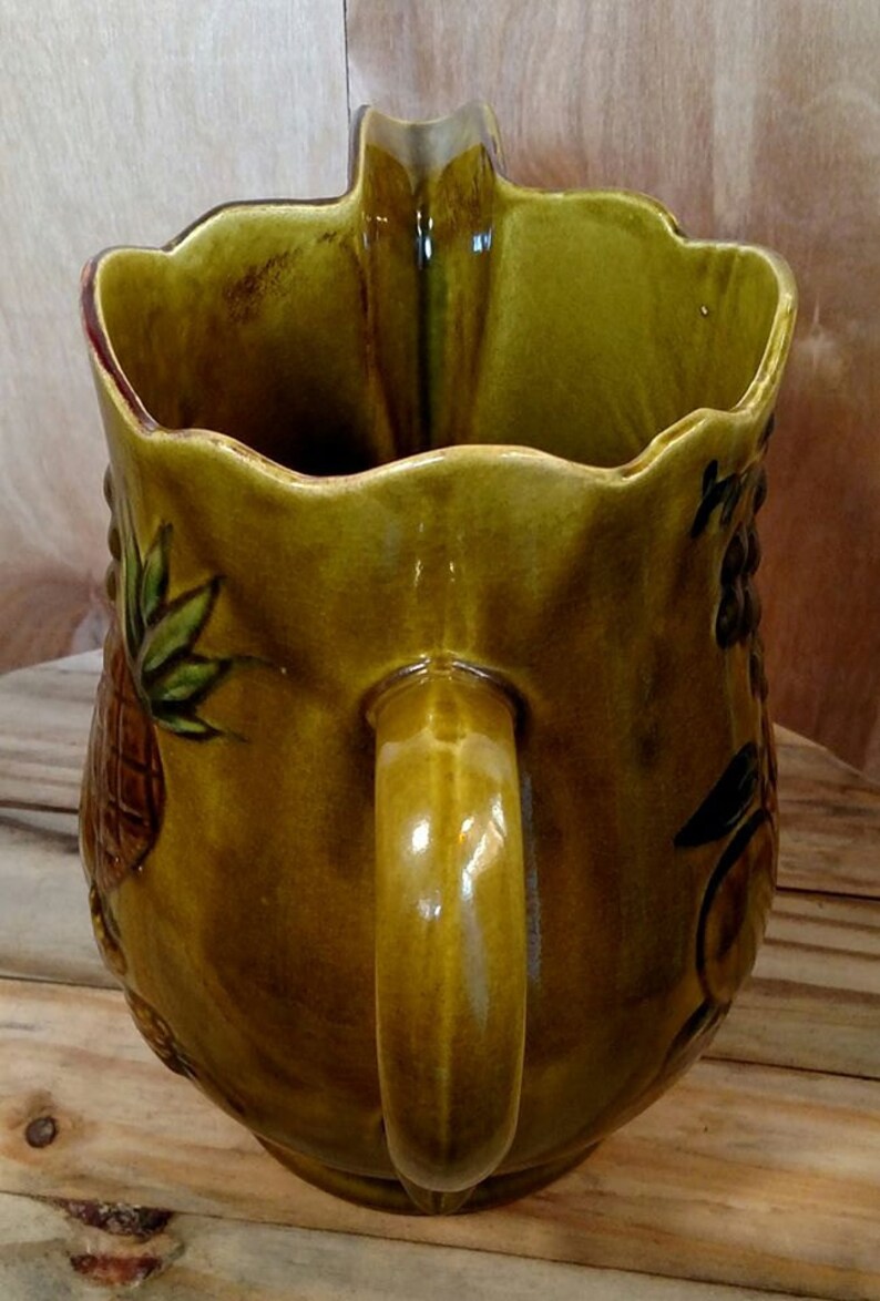 Collectible California Pottery Pitcher / Calif USA Ceramic / Etsy