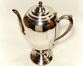 Collectible Keystoneware Silver Plated Coffee Server, Teapot/ Silver Teapot/ Breakfast Server/ Best Gift Idea / F1319