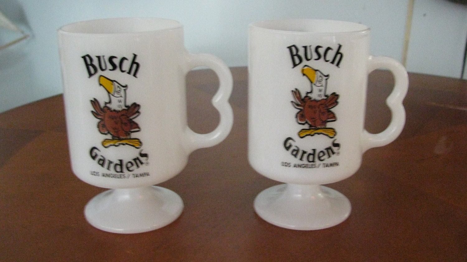 Collectible Busch Gardens Souvenir Mugs /Anheuser Busch Mugs