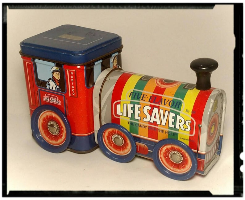 Collectible Life Savers Five Flavor Train Tin / Candy Tin/ | Etsy